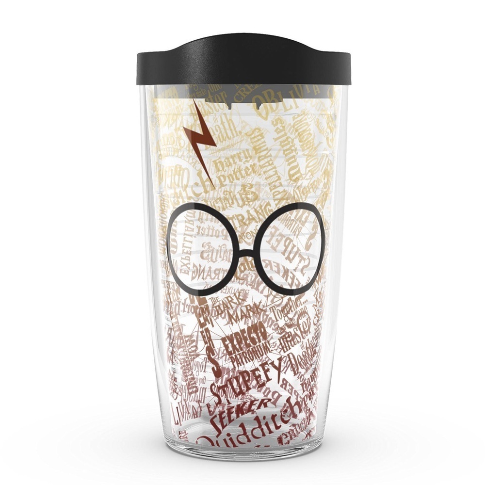 Harry‎ Potter Tervis Tumbler Glasses and Scar Double Walled Insulated 24oz